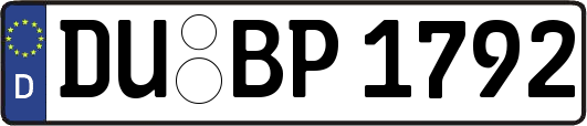 DU-BP1792