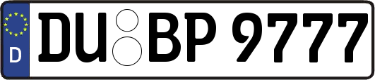 DU-BP9777
