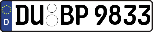 DU-BP9833