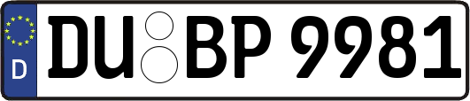 DU-BP9981