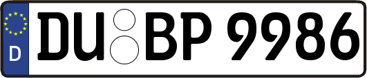 DU-BP9986