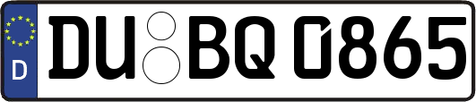 DU-BQ0865