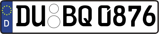 DU-BQ0876