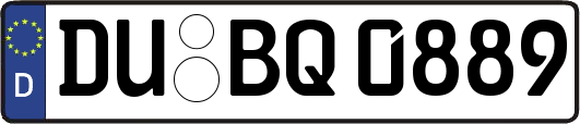 DU-BQ0889