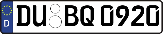 DU-BQ0920