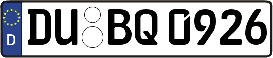 DU-BQ0926