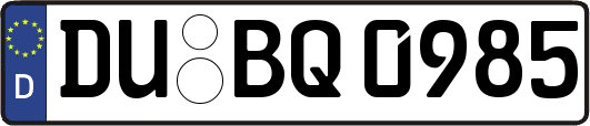 DU-BQ0985