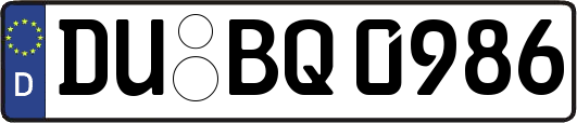 DU-BQ0986