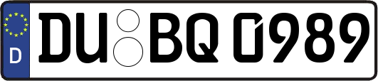 DU-BQ0989