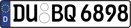 DU-BQ6898