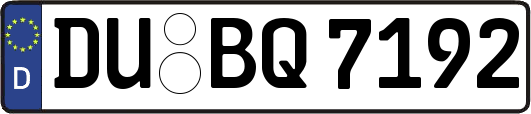 DU-BQ7192