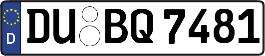 DU-BQ7481
