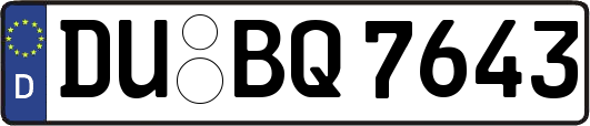 DU-BQ7643