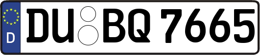 DU-BQ7665