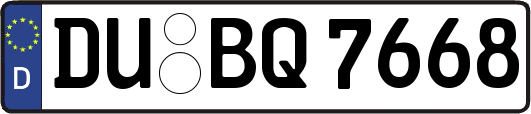 DU-BQ7668