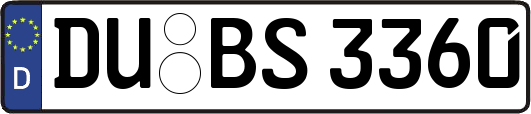 DU-BS3360