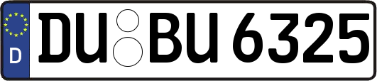 DU-BU6325