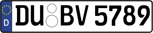 DU-BV5789