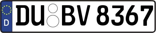DU-BV8367