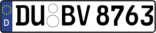 DU-BV8763