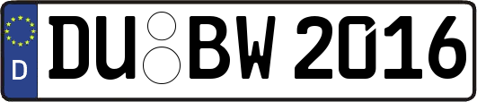 DU-BW2016