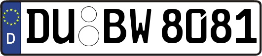 DU-BW8081
