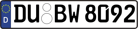 DU-BW8092