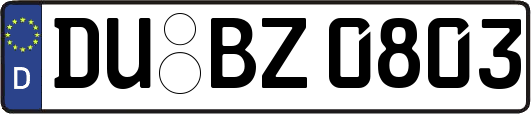 DU-BZ0803