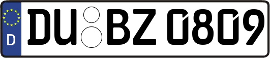 DU-BZ0809