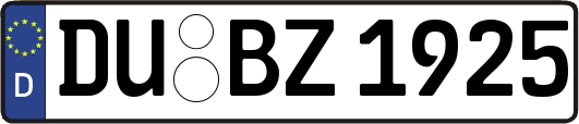DU-BZ1925