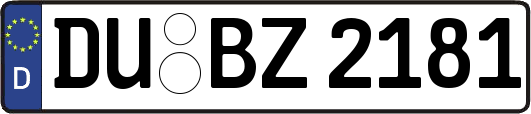 DU-BZ2181