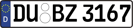 DU-BZ3167