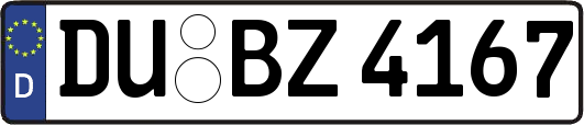 DU-BZ4167