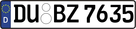 DU-BZ7635