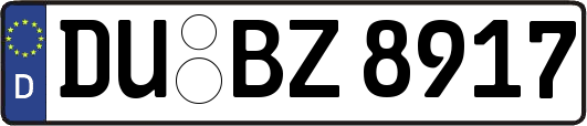 DU-BZ8917