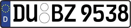 DU-BZ9538