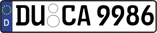 DU-CA9986