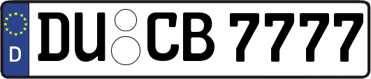 DU-CB7777