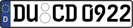 DU-CD0922