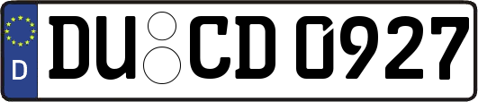 DU-CD0927