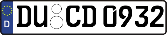 DU-CD0932