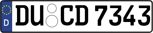 DU-CD7343
