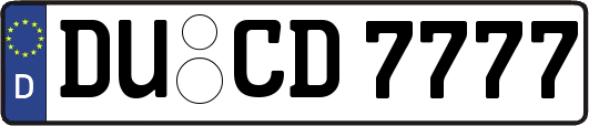 DU-CD7777
