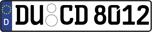 DU-CD8012