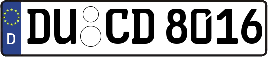 DU-CD8016