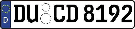 DU-CD8192