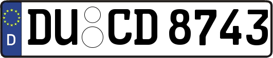 DU-CD8743