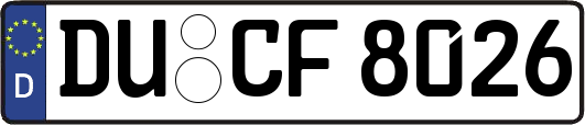 DU-CF8026
