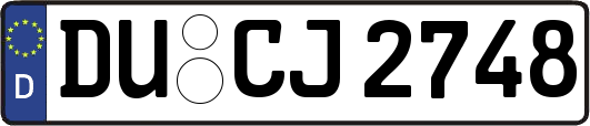 DU-CJ2748