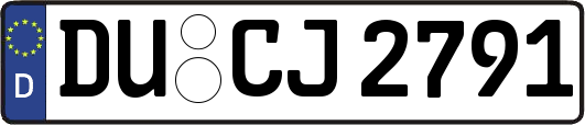 DU-CJ2791
